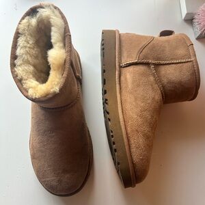 UGG Brown Shearling Boots